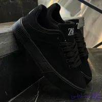 کفش کتانی مردانه ونس زارا مشکی تمام Vans Zara
