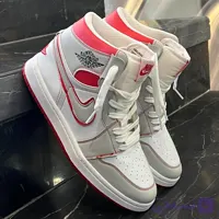 کفش کتانی مردانه جردن 1 ساقدار رد فانتوم جدید Jordan 1 High Phantom Red