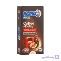 کاندوم تاخیری کافئین دار کدکس 12 عددی