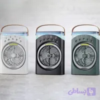 پنکه مه پاش شارژی مدل YT-M2052 ظرفیت 3600 میلی آمپر چند کاره چراغ دار