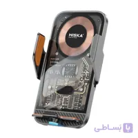 هولدر و شارژر وایرلس موبایل هیسکا مدل HK-2351W_تی ماتریکس