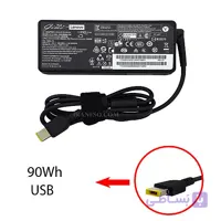 آداپتور لپ تاپ لنوو 20V 4.5A Gimo Plus سر یو اس بی