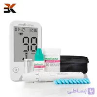دستگاه تست قند خون مدیسانا MediTouch 2 مدل 79030 (واحد mg/dL) با دقت بالا