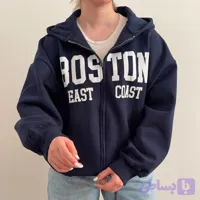 سویشرت سرمه‌ای برشکا / BERSHKA