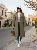 بارانی زنانه مدل برنا کد 48