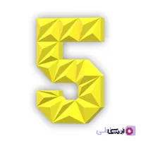 پازل سه بعدی عدد 5