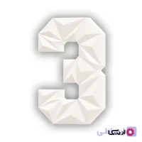 پازل سه بعدی عدد 3