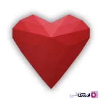 پازل سه بعدی قلب الماس (3D)