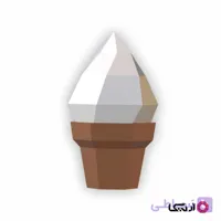 پازل سه بعدی بستنی قیفی وانیلی (3D)