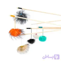 قلاب چوبی طرح گوله مو بلند زاریکس