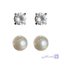 گوشواره زنانه آی ام کد Z-H44 بسته 2 عددی