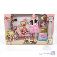 اسباب بازی باربی دختر و دوچرخه