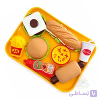 ست بشقاب فست فود خارجی 2