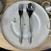 سرویس قاشق چنگال ۱۲ نفره برگامو مدل ۲۸۸