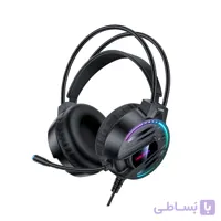 هدفون باسیم گیمینگ VIPLATINA مدل HP22 – مشکی (گارانتی شش ماه تعویض نیکان همراه)