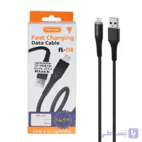 کابل شارژ فست آیفون FIRSTYOU مدل FL-114 – مشکی – ASP (گارانتی شش ماهه آروین)