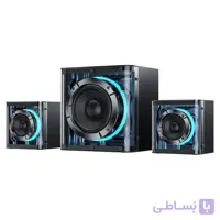 اسپیکر رومیزی سه تکه Yesido مدل YSW41 – مشکی (گارانتی شش ماهه تعویض نیکان همراه)