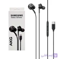 هندزفری باسیم Samsung Type-C مدل AKG Galaxy S22 Ultra – مشکی
