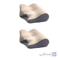 پکیج دوعددی بالش طبی فلایت ( مموری فوم )