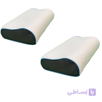 پکیج دو عددی بالش طبی موج مدیوم (مموری فوم )