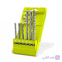 ست 6 عددی مته الماسه 4 شیار دایلو مدل DTHD6B06