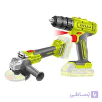 ست دریل و فرز 20 ولت دایلو مدل DTCK20512