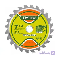دیسک الماسه 185 میلی متری 24 دندانه دایلو مدل DTTC1K04