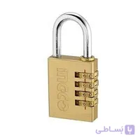 قفل آویز برنج رمزی 40 میلی متری اینکو مدل DBCK0404