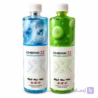 کیت 2 عددی شامپو بدنه خودرو کمیکس Chemix (شامپو سرامیک-شامپو براق)
