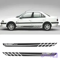 برچسب بدنه خودرو طرح PEUGEOT SPORT کد P01 بسته ۲ عددی کیفیت درجه یک