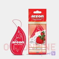 خوشبو کننده آویزی خودرو آرئون Areonمدل استرابری(توت فرنگی)Strawberry