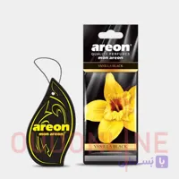 خوشبو کننده آویزی خودرو آرئون Areonمدل وانیلابلک Vanillablack
