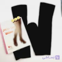 جوراب استارلایت زنانه بالای زانو مدل ساپورتی نخ 120 میس لی