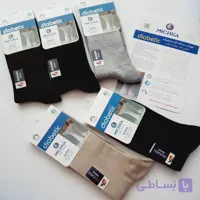 جوراب دیابتی ساقدار آنتی باکتریال و نانو  فری سایز مناسب 40 تا 44