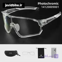 عینک فتوکرومیک راکبراس فریم شیشه‌ای (Rockbros) مدل Photochromic فریم شیشه‌ای اصل همراه با پایه طبی