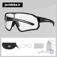 عینک فتوکرومیک راکبراس مشکی (Rockbros) مدل Photochromic اصل همراه با پایه طبی خور