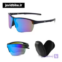 عینک تاشو دوچرخه مدل YOBOCO اسپرت | محافظت UV400، فریم منعطف TR90 و کیف حمل بازویی