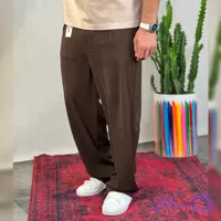 شلوار بگ پارچه ای مردانه