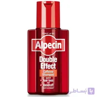 شامپو آلپسین Double Effect کافئین 200 میلی‌لیتر | شامپو ضد ریزش و ضد شوره آلپسین