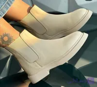 نیمبوت کشی کش دار دوطرف کش نیم بوت بوت زنانه و دخترانه کرم و مشکی