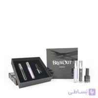 ست بلک اوت شامل 2 برق لب و لاک مشکی(اصل)