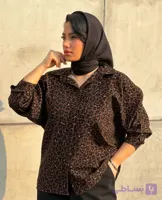 شومیز زنانه پلنگی ترند EL212223