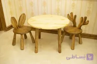 میز و صندلی چوبی کودک کد 045