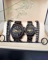 ست ساعت کاسیو  ضد آب casio  زنانه و مردانه مشکی‌ گارانتی