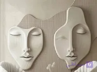 تابلو و دیوارکوب چهره مینیمال