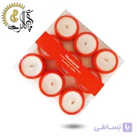 شمع سنگی 9 عددی قرمز
