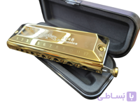 سازدهنی کروماتیک Washburn 1248 طلایی | خرید سازدهنی