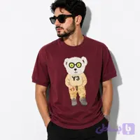 تیشرت زرشکی Y3