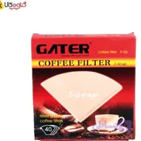 فیلتر کاغذی قهوه گتر مدل V60 سایز ۲-۴ بسته ۴۰ عددی