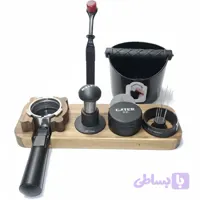 ست تجهیزات قهوه چوبی کامل خانگی و صنعتی